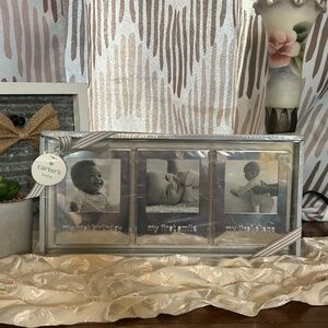 😉Bundle Days😉 New 3 Carter’s Picture Frame Baby’s Firsts Birthday Smile Steps